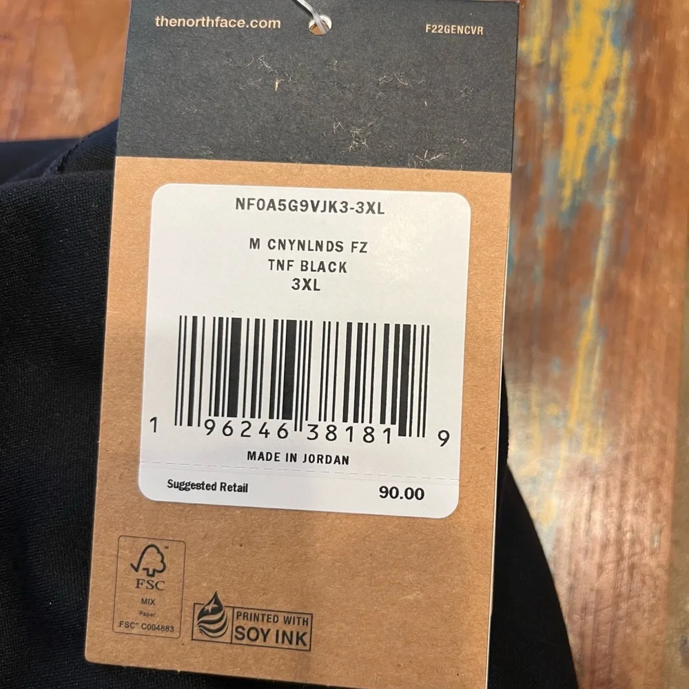 NWT North Face Canyon Lands Jacket